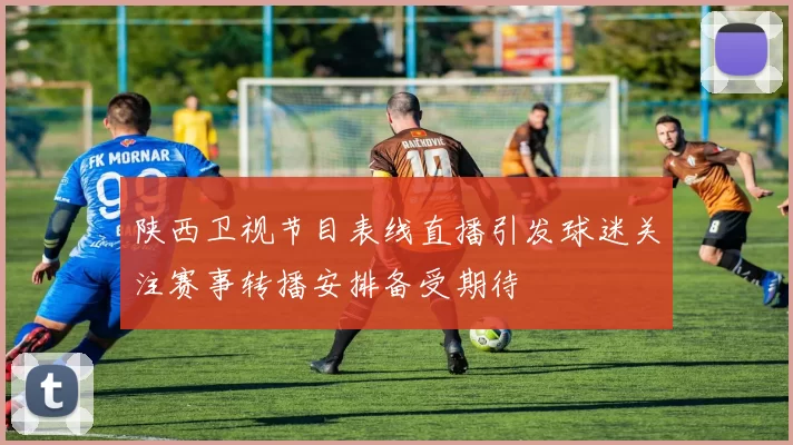 陕西卫视节目表线直播引发球迷关注赛事转播安排备受期待